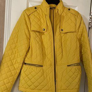Talbots Yellow Puffer Jacket